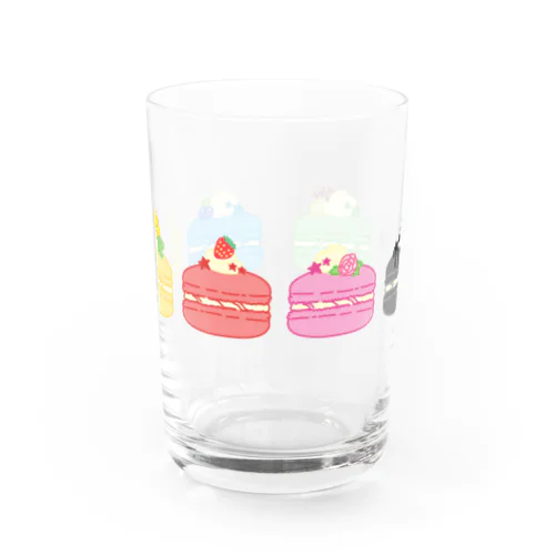 推しカラー×マカロン Water Glass