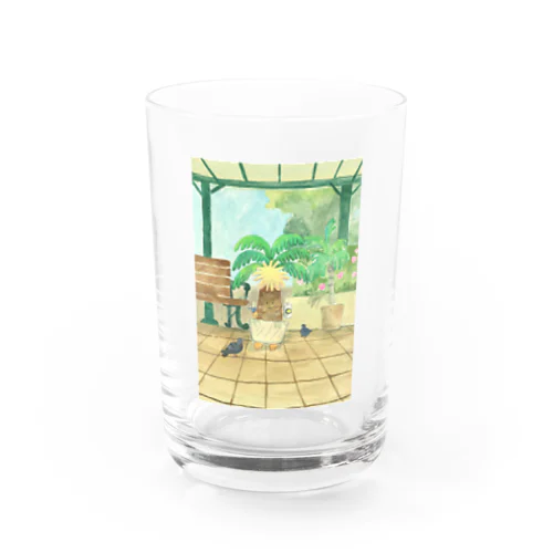 ヤシの木せんぱい Water Glass