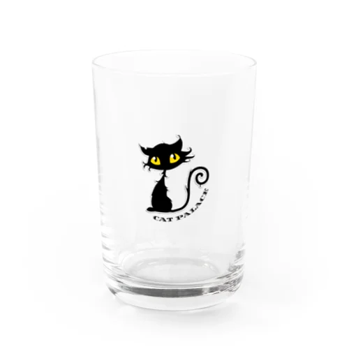 Cat Palace Water Glass