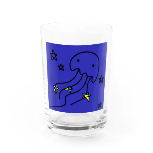 天の川クラゲ Water Glass