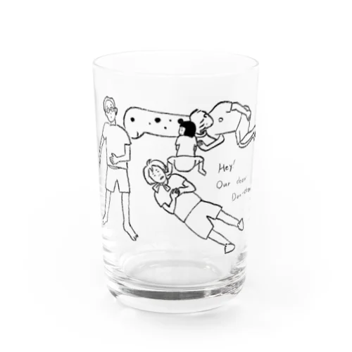 映画「おーい！どんちゃん」公式グッズ Water Glass