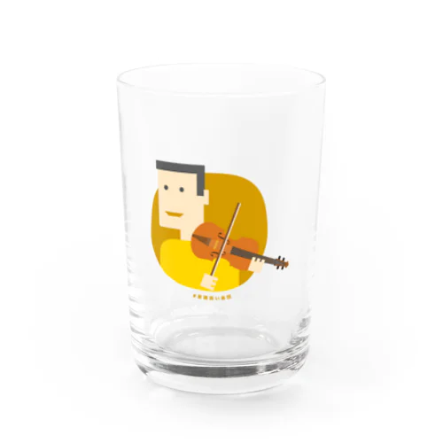 意識低いバイオリン弾き(男性) Water Glass