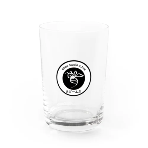 あびー工房（a_bee）ロゴグッズ Water Glass