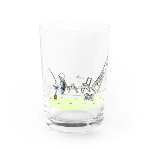 ソロキャンプしたい Water Glass