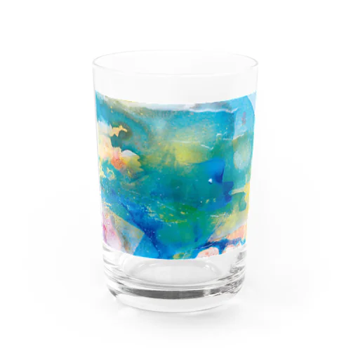 粟国島　ナポレオンフィッシュ Water Glass