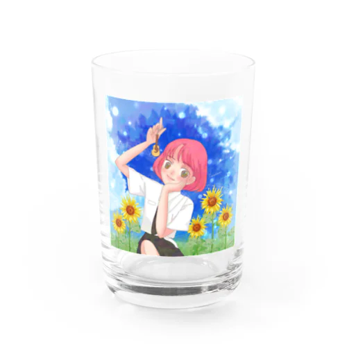 夏のサブカル女子 Water Glass