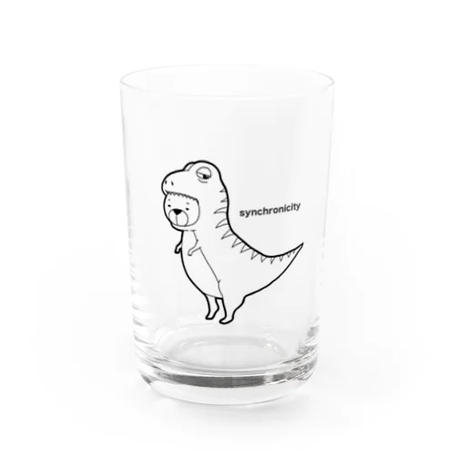 恐竜くまのシンクロニシティ グラス