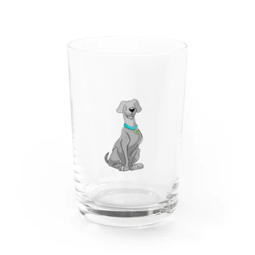 大犬　ゾーイ Water Glass