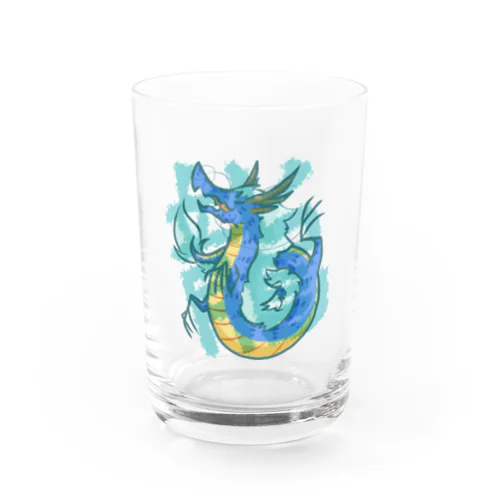 涼やか青龍 Water Glass