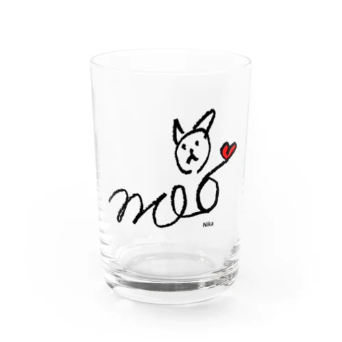 ネコ Water Glass