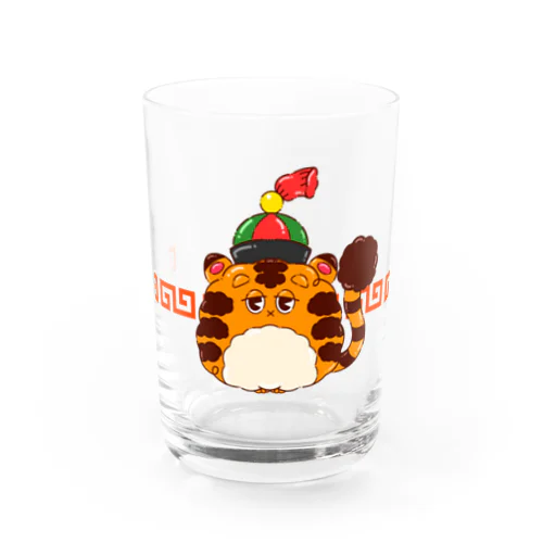 もこもこトラちゃん🐯 Water Glass