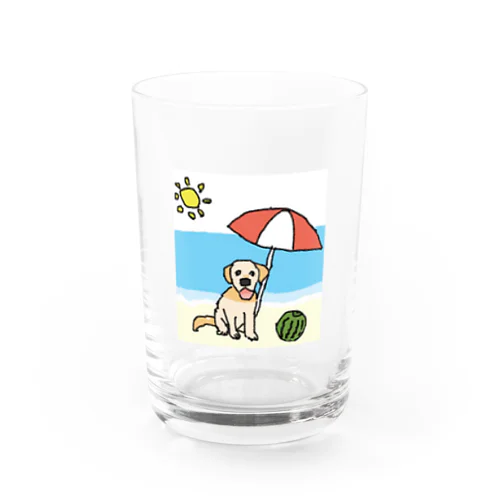 モカの夏休み Water Glass