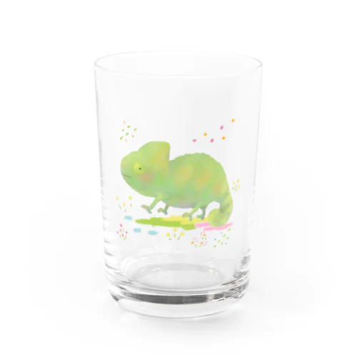 ほわふにゃ￤エボシカメレオン Water Glass