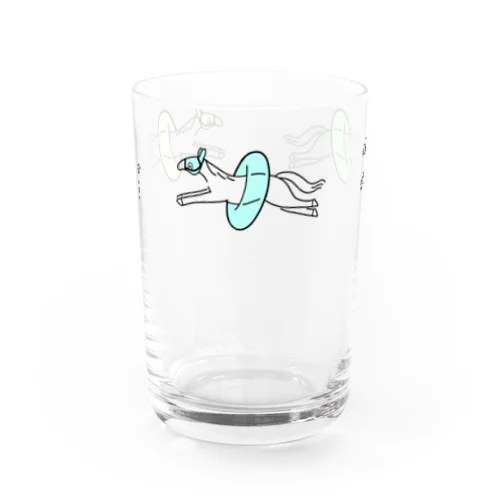 プール調教(3) Water Glass