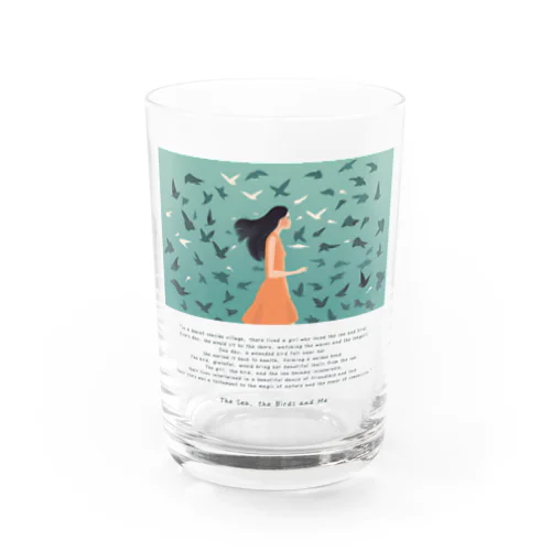 『うみ、とり、わたし』【寄付付き商品】 Water Glass