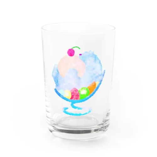 しろくまさん Water Glass