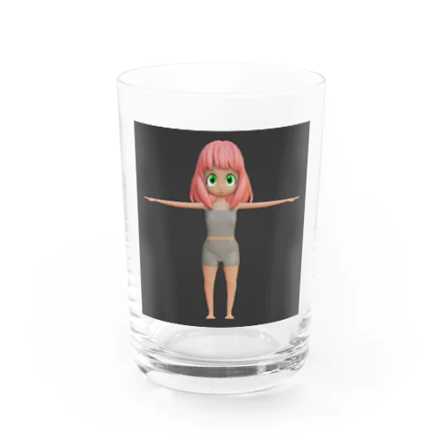 てすとちゃん Water Glass