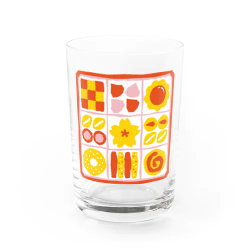 クッキー缶 Water Glass