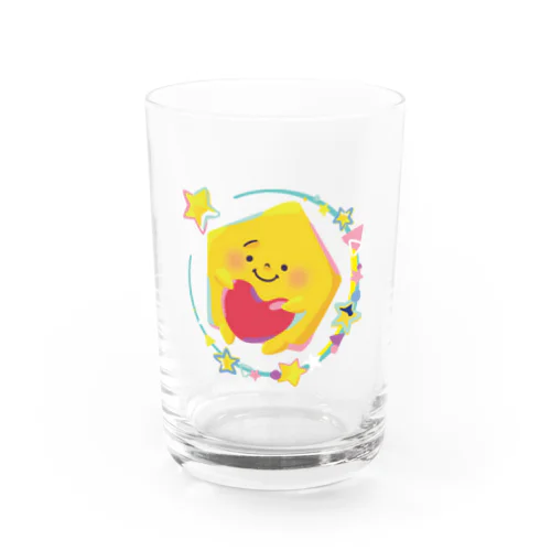 油絵風いえらぶ君 Water Glass