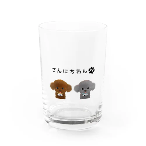 キングとボス Water Glass