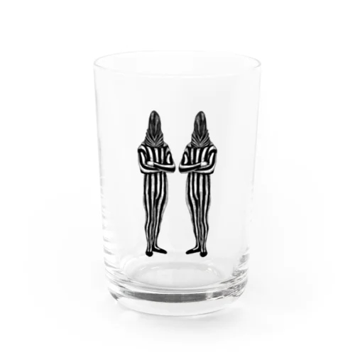 dadaism Water Glass