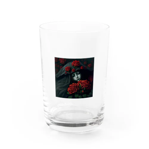 赤い薔薇の休息 Water Glass