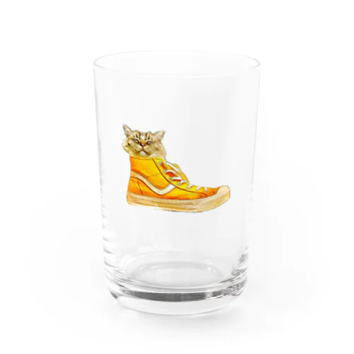 靴から猫【Ｖｅｒ．2】 Water Glass
