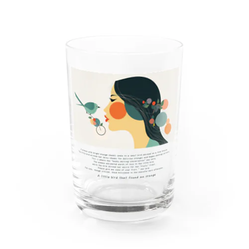 『こんなところにオレンジ』【寄付付き商品】 Water Glass