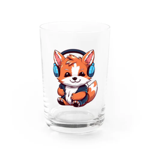 可愛いレッサーパンダ Water Glass