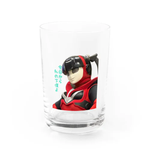 ドキアちゃん文字入れグッズ第一弾 Water Glass