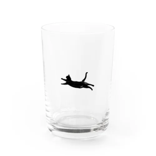 空飛ぶチーちゃん Water Glass