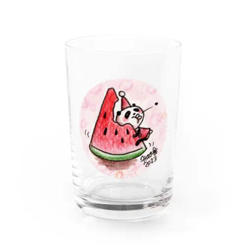 スイカのタネププ〜！ Water Glass