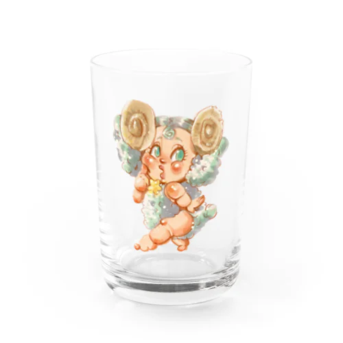 星座エンジェルちゃん Water Glass