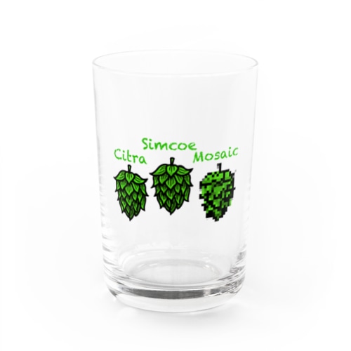 モザイクモザイクホップ Water Glass