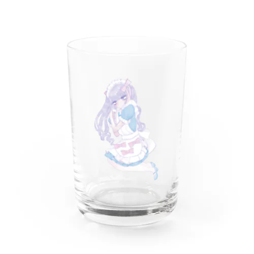 きゃわ〜なメイドちゃん Water Glass