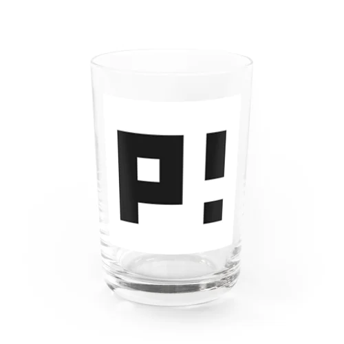 ピコピコ1文字ロゴ Water Glass