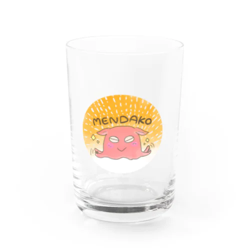 めんだこだぞ！ Water Glass