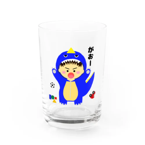 僕はちっちゃな怪獣だじょ Water Glass