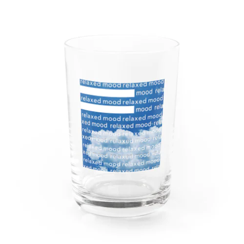 aozora typo Water Glass