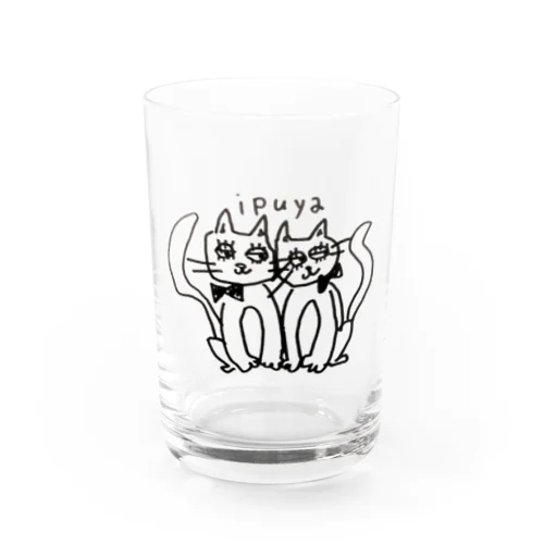 キュートな ねこちゃん Water Glass