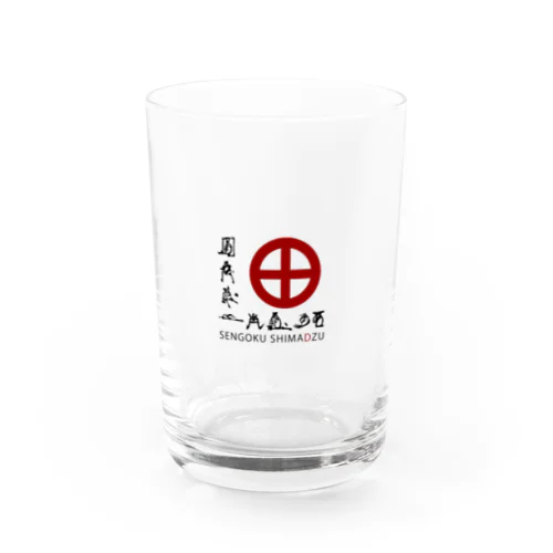 戦国島津花押グッズ Water Glass