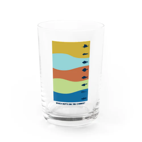 『 Which depth do you choose? 』カラフル Water Glass