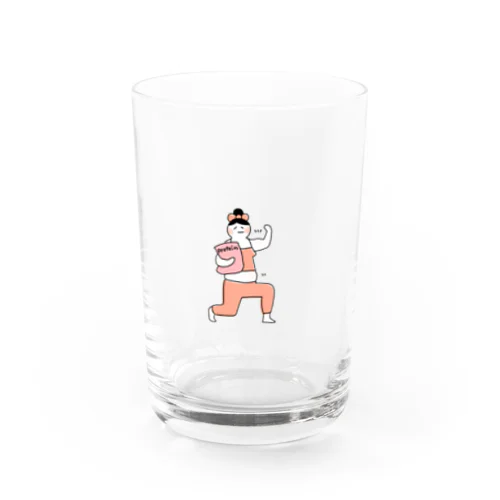 プロテインで最強なわたし Water Glass