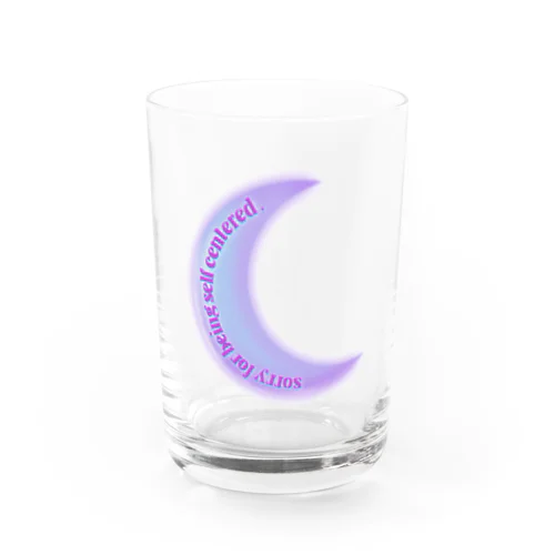 自己中でごめん^^ Moon ver. Water Glass