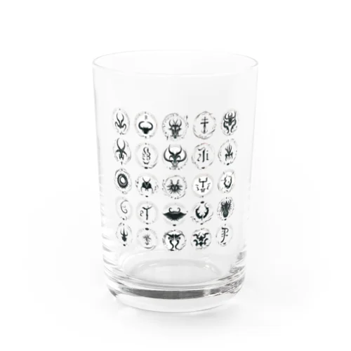 Zodiac signs Water Glass