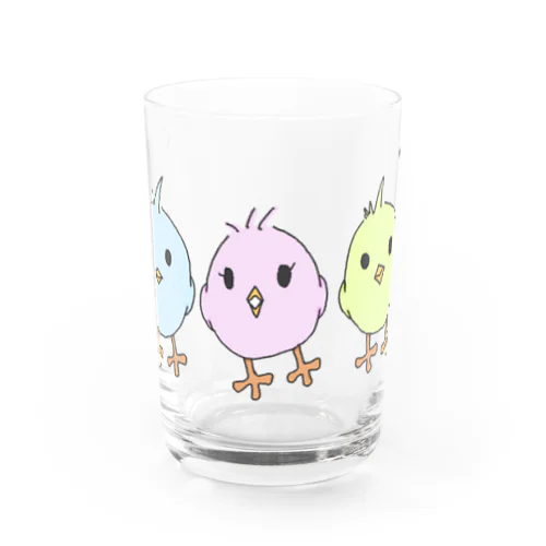 カラーピヨコズ Water Glass