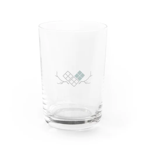 hisane logo Water Glass