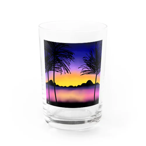 SunSet Water Glass