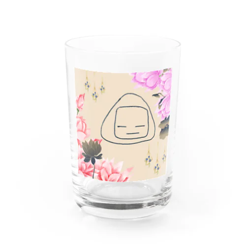 おにぎりさん Water Glass