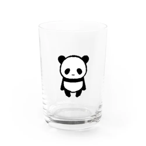 もふもふパンダ Water Glass